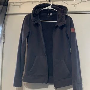 Roxy zip-up Sweatshirt. Fleece interior